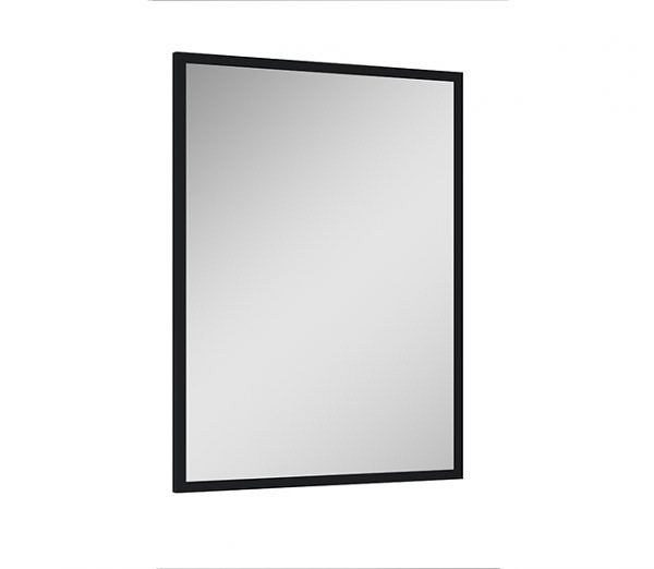 Frame zrkadlo 60 x 80 cm čierne bez osvetlenia