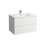 LAUFEN PRO S umývadlo so skrinkou 80cm biela matná