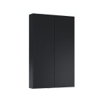 Univerzálna bočná skrinka slim 2D 50 cm čierna mat LOTOSAN